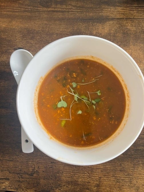 Mulligatawny Mughlai Soup.