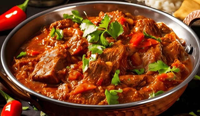 Chicken Jalfrezi.