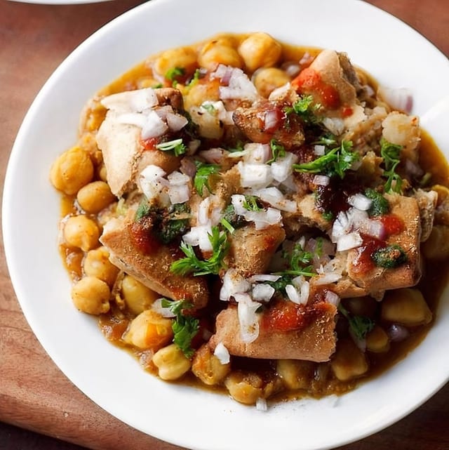 Samosa Chaat.