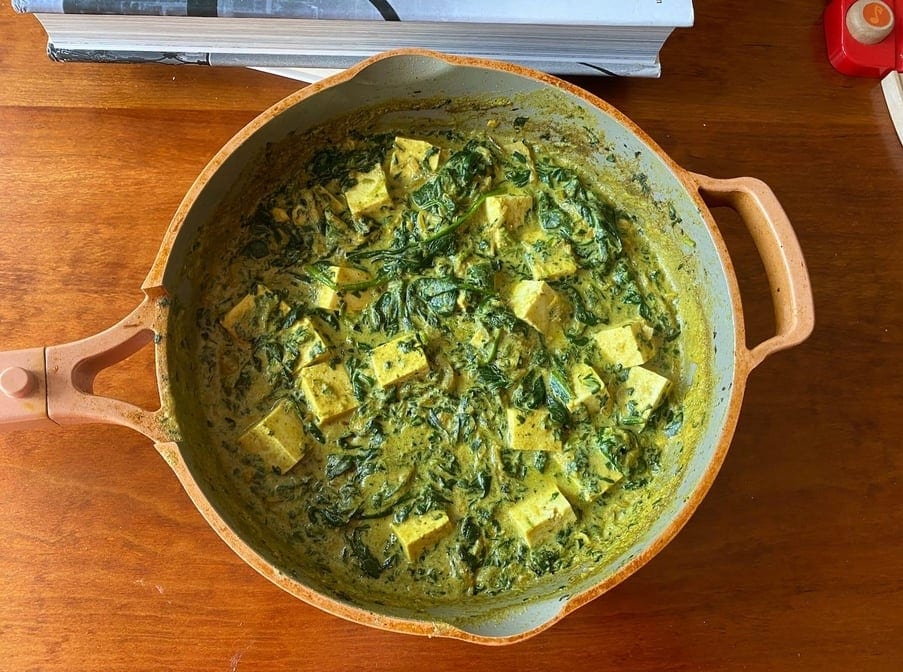 Chicken Saag.